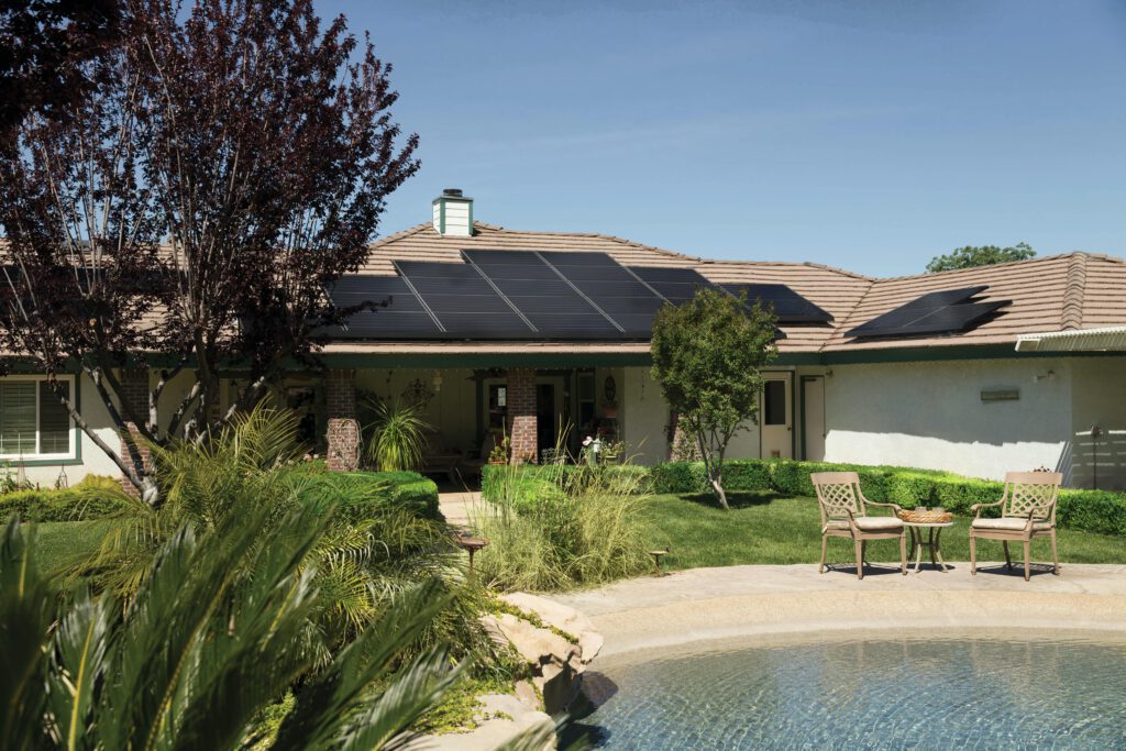 énergie solaire panneaux maison